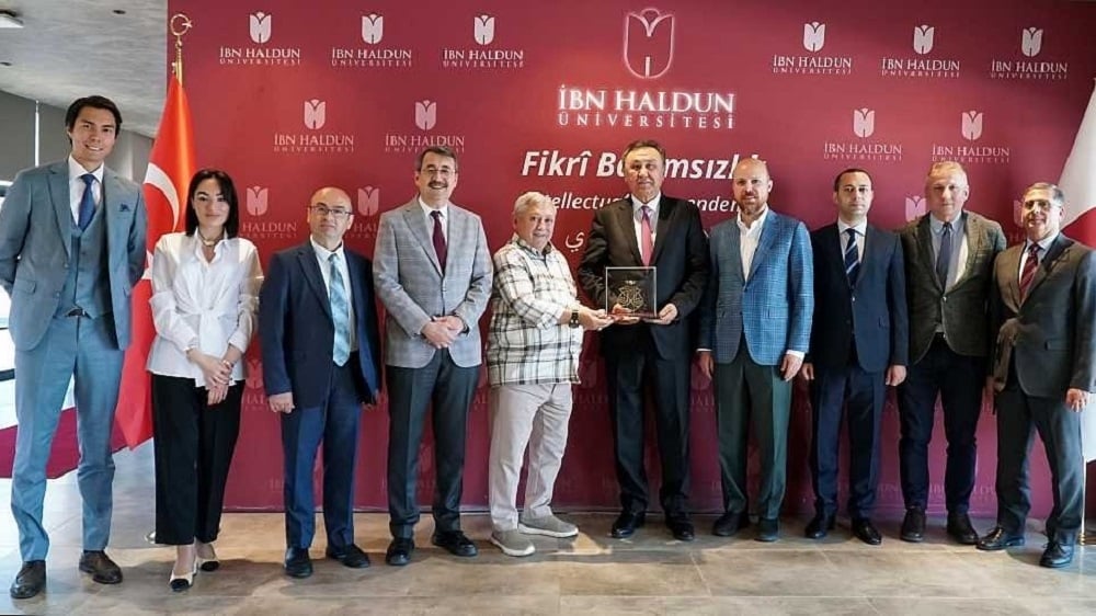 The Secretary General of the OTS paid a visit to Ibn Haldun University
